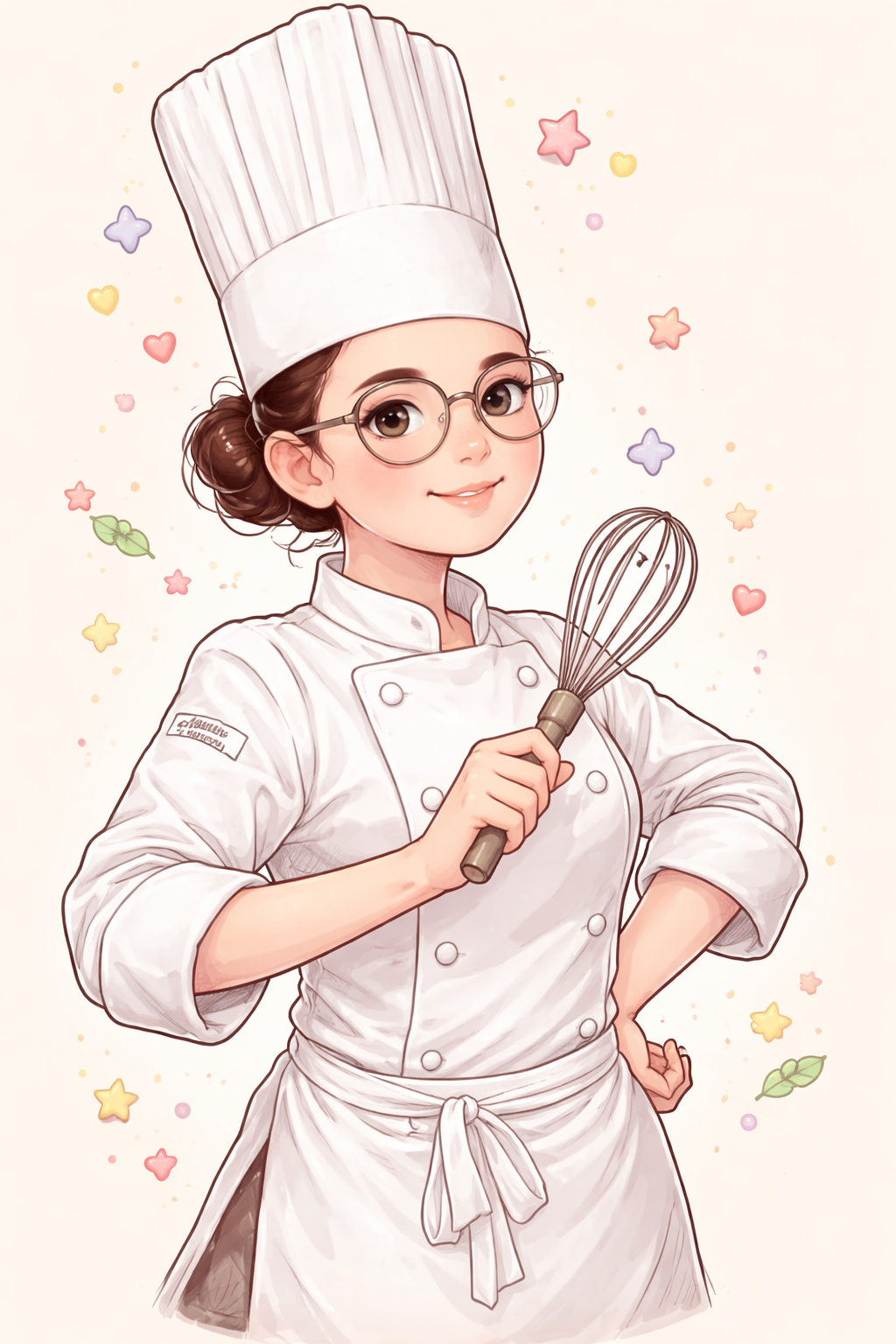 Portrait de la pâtissière